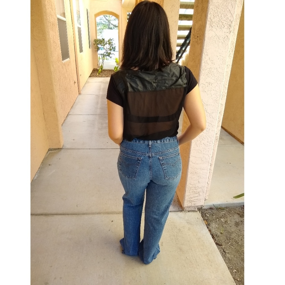 Halogen | vintage style button fly straight jeans - Picture 1 of 6